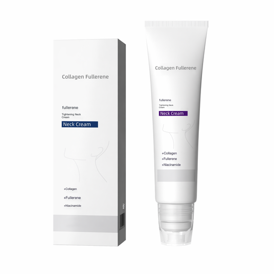 Roller Massage Neck Cream 🧴 Collagen & Hyaluronic Acid