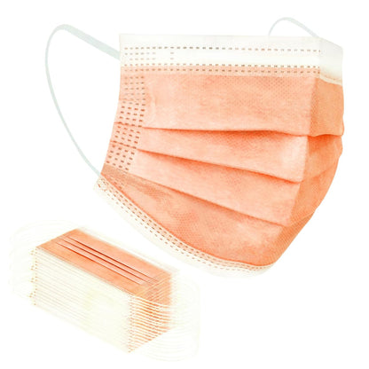 Borje Disposable Face Mask, 100 PCS Black Masks, 3 Ply Protection Face Masks